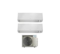Climatizzatore Condizionatore DAIKIN Dual split BLUEVOLUTION serie PERFERA ALL SEASONS Inverter 9000+12000 Btu 2MXM40A R-32 Wi-Fi Incluso 9+12