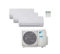 Climatizzatore Condizionatore Daikin Sensira Trial Split 9000+9000+12000 BTU R32 Inverter Wi-Fi, A, 3MXF52 CTXF25C+CTXF25C+CTXF35C