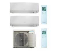 CLIMATIZZATORE CONDIZIONATORE DUAL SPLIT INVERTER DAIKIN 12000+12000 BTU/h BLUEVOLUTION A+++
