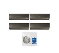 Climatizzatore Condizionatore HAIER Quadri Split 12+12+12+12 Serie FLEXIS PLUS BLACK Inverter 4U85S2SR3FA WI-FI INTEGRATO 12000+12000+12000+12000 R-32