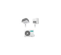 Climatizzatore Condizionatore Hisense Cassetta 4 vie + Console R32 Dual Split Inverter 9000 + 9000 BTU con U.E. 2AMW52U4RXC NOVITÁ Classe A++/A+