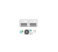 Climatizzatore Condizionatore Hisense Dual 9+9 A Console Akt Da 9000+9000 Btu Con Esterna 2amw52u4rxc In R32 E Comando Remoto