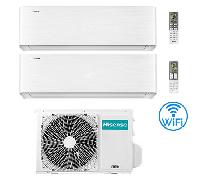 Climatizzatore Condizionatore Hisense Energy Pro X con Wifi R32 Dual Split Inverter 9000 + 12000 BTU con U.E. 2AMW42U4RGC