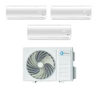 Climatizzatore Condizionatore Inverter Diloc Over trial split 9000+9000+12000 Btu D.Over321 R 32 A++ Wi-fi Optional