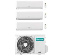 Climatizzatore Condizionatore Inverter Hisense Energy Ultra Ecosense Wifi R32 Trial Split 7000 + 9000 + 12000 BTU con U.E. 3AMW72U4RJC Classe A++/A+