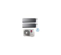 Climatizzatore Condizionatore LG Artcool Mirror AI Air R32 Wifi Dual Split inverter 9000 + 12000 BTU con U.E. MU3R21 Classe A+++/A+ NOVITA' 2025