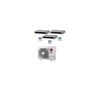 Climatizzatore Condizionatore LG Canalizzabile R32 Trial Split Inverter 9000 + 9000 + 12000 BTU con U.E. MU3R21 NOVITÁ Classe A+++/A+
