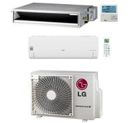 Climatizzatore Condizionatore LG Canalizzabile + Split R32 Dual Split Inverter 12000 + 12000 BTU con U.E. MU4R25 NOVITÁ Classe A++/A+