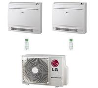 Climatizzatore Condizionatore LG Console R32 Dual Split Standard Inverter 9000 + 12000 BTU con U.E. MU3R19 NOVITÁ Classe A+++/A++