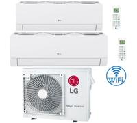Climatizzatore Condizionatore LG Dualcool Libero Smart R32 Wifi Dual Split Dual Inverter 9000 + 18000 BTU con U.E. MU4R25 NOVITÀ 2026