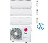Climatizzatore Condizionatore LG Dualcool Libero Smart R32 Wifi Trial Split Dual Inverter 7000 + 9000 + 12000 BTU con U.E. MU3R21