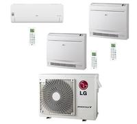 Climatizzatore Condizionatore LG Libero Smart Wifi più Console R32 Trial Split Inverter 9000 + 12000 + 12000 BTU con U.E. MU3R21 Classe A+++/A++