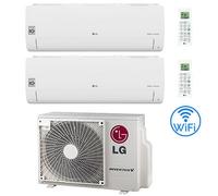 Climatizzatore Condizionatore LG Winner R32 Wifi Dual Split Dual Inverter 12000 + 12000 BTU con U.E. MU2R17 NOVITÁ Classe A+++/A++