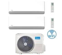 Climatizzatore Condizionatore Midea Breezeless E R32 Dual Split 9000 + 18000 BTU con U.E. M3OG-21HFN8-Q INVERTER