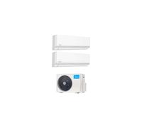 Climatizzatore Condizionatore Midea Dual Split Serie EVOLUTION Inverter 12000+12000 Btu con M3OG-21HFN8-Q R-32 Wi-Fi Integrato 12+12
