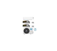 Climatizzatore Condizionatore Midea Evolution + Canalizzato A7 R32 WiFi Trial Split Inverter 9000 + 12000 + 18000 BTU con U.E. M4O-36FN8-Q Classe
