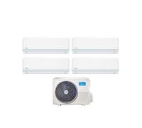 Climatizzatore Condizionatore MIDEA Quadri Split serie EVOLUTION Inverter da 9000+9000+12000+18000 btu con M40B-36HFN8 Q R-32 WI-FI INTEGRATO 9+9+12+18