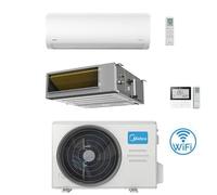 Climatizzatore Condizionatore Midea Xtreme + Canalizzato A7 R32 WiFi Dual Split Inverter 18000 + 18000 BTU con U.E. M4O-36FN8-Q Classe A++/A+
