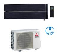 Climatizzatore Condizionatore Mitsubishi Kirigamine Style Nero Wifi MSZ-LN35VGB 12000 BTU INVERTER classe A+++ /A+++