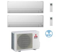 Climatizzatore Condizionatore Mitsubishi MSZ-BT Wifi R32 Dual Split Inverter 12000 + 12000 BTU con U.E. MXZ-3F68VF NOVITÁ Classe A++/A+