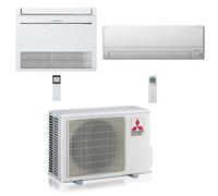 Climatizzatore Condizionatore Mitsubishi R32 Dual Split Inverter Console + MSZ-BT Wifi 12000 + 18000 BTU con U.E. MXZ-3F68VF Classe A++/A+