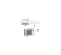 Climatizzatore Condizionatore Mitsubishi R32 Dual Split Inverter MSZ-AY Wifi più Console 9000 + 18000 BTU con U.E. MXZ-3F68VF Classe A++/A+