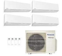 Climatizzatore Condizionatore Quadri Split Panasonic Serie TZ Inverter Standard R-32 9000+9000+9000+18000 Con CU-4Z68TBE