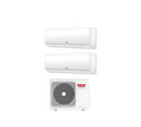 Climatizzatore Condizionatore RIELLO Dual Split 9+12 Serie AARIA PLUS Inverter Con 250 PI R-32 CON AARIA MULTI WI-FI OPTIONAL 9000+12000