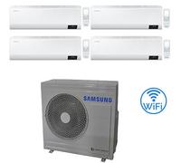 Climatizzatore Condizionatore Samsung CEBU R32 Wifi Quadri Split Inverter 7000 + 7000 + 12000 + 12000 BTU con U.E. AJ080TXJ4KG/EU NOVITÁ Classe A++/A+
