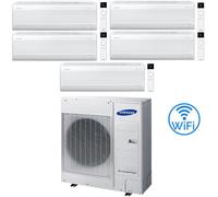 Climatizzatore Condizionatore Samsung WINDFREE AVANT S2 R32 Wifi Penta Split Inverter 9000 + 9000 + 9000 + 9000 + 18000 BTU con U.E. AJ100TXJ5KG/EU