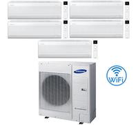 Climatizzatore Condizionatore Samsung WINDFREE AVANT S2 R32 Wifi Penta Split Inverter 9000 + 9000 + 9000 + 9000 + 9000 BTU con U.E. AJ100TXJ5KG/EU