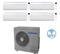 Climatizzatore Condizionatore Samsung Windfree Avant S2 R32 Wifi Quadri Split Inverter 7000 + 9000 + 12000 + 12000 BTU con U.E. AJ080TXJ4KG/EU NOVITÁ