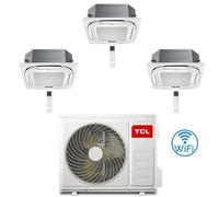Climatizzatore Condizionatore T assetta 4 Vie Compact Wi-Fi R32 Trial Split Inverter 9000 + 12000 + 18000 BTU con U.E. MT2730 NOVITÁ