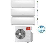 Climatizzatore Condizionatore TCL Elite serie F Wifi R32 Trial Split Inverter 7000 + 7000 + 18000 BTU con U.E. MT2730 Classe A++/A+
