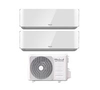 Condizionatore Unical Dual Split Inverter Serie Air Cristal 13+13 Con Xmx2 18He