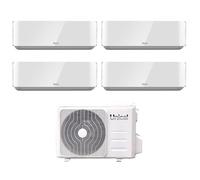 Climatizzatore Condizionatore Unical Quadri Air Cristal 10+10+10+13 Kmx4 36He