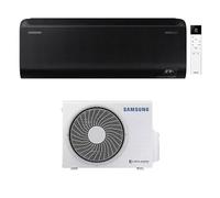 Climatizzatore Condizionatore WindFree Black Samsung da 9000 btu inverter WI-Fi F-AR09BLK A+++ R32 in Pompa di Calore Nero