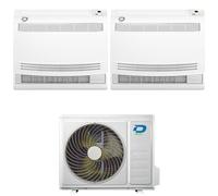 Climatizzatore console Diloc dual split 9000+9000 btu Wifi Inverter D.OVER218 R-32
