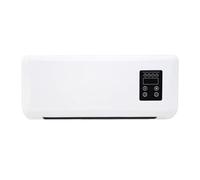 Climatizzatore da parete, con sistema di riscaldamento, condizionatore d'aria a parete, senza tubo di scarico, pompa di calore portatile senza canali d'aria, per bagno, camera da letto e soggiorno