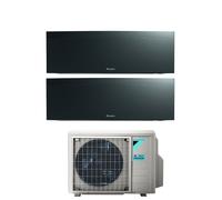 Climatizzatore Daikin Bluevolution Dual Split Emura Black Iii 7+12 2Mxm40