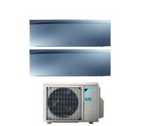Climatizzatore Daikin Bluevolution Dual Split Emura Silver Iii 9+9 2Mxm50a