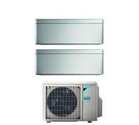 Climatizzatore Daikin Bluevolution Dual Split Stylish Total Silver 9+12 2Mxm40