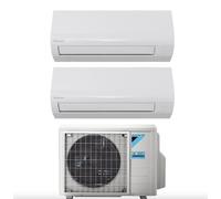 Climatizzatore Daikin Dual Split Inverter Serie Siesta R-32 9000+9000 BTU Con 2AMXF50A Wi-Fi Integrato