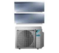 Climatizzatore Daikin Inverter serie Emura Silver III dual split da 7000+9000 Btu R32 A+++