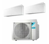 Climatizzatore Daikin Inverter serie Emura White III dual split da 9000+9000 Btu in R32 A+++ 2MXM40A