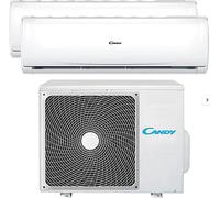 Climatizzatore Dual Split 9000 + 9000 Btu, A++/A+, Pompa di calore - Pura CY-2T14AOUT/09 + 09IN