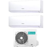 Climatizzatore Dual Split Inverter 18000/18000 Btu A/A, Gas R32 Inverter - Hisense New Comfort