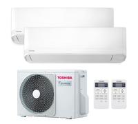 Climatizzatore Dual Split Toshiba Seiya 12000BTU+12000BTU 3,5kW+3,5kW WIFI
