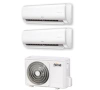 Climatizzatore Ferroli Giada M Dual Split 9000+12000 btu 9+12 R32 Inverter WIFI