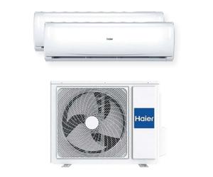 Climatizzatore fisso Trendy dual split 9000 - 12000 BTU Bianco